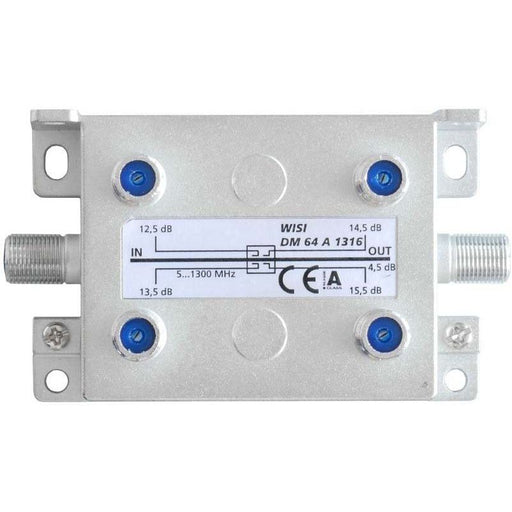 Wisi - Abzweiger und Verteiler Abzweiger 4f. DM 64 A 1316 5-1300MHz12,5-15,5dB