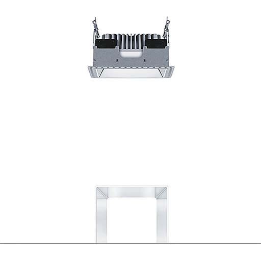 Zumtobel Group - Downlight/Strahler/Flutlicht LED - Einbauleuchte P - INF Q #60818187 3000K