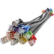 Corning - Patchpanel Kupfer Patchk.Cat.6 7,5m sw/bl CCAEGB-D2002-A075-C0 2 x RJ45, 4P