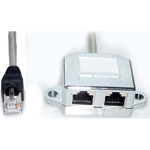 E+P Elektrik - Kommunikationstechnik-Adapter Netzwerkadapter 0,1m CC 308 LOSE Ethernet/Ethernet