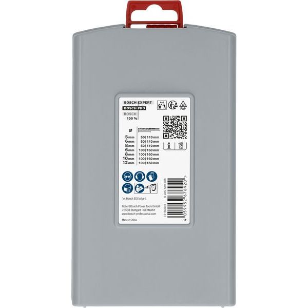 Bosch - Bohrer-Set PRO SDS plus-5X 2608707246(VE7) Hammerbohrer-Set