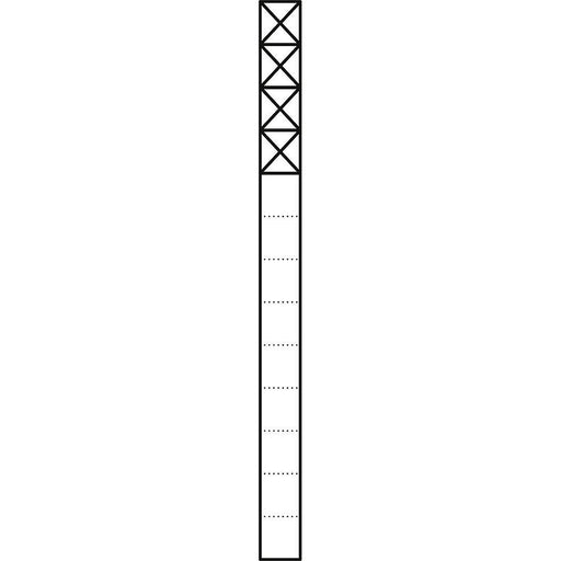 Siedle&Söhne - Kommunikations-Säule Kommunikations-Stele KS 613-4 DG 1,3m dgr/gli 4Mod