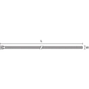 HellermannTyton - Kabelbinder LR55R-HS-BK-Q1 4,8x196 schwarz − 1000 Stück