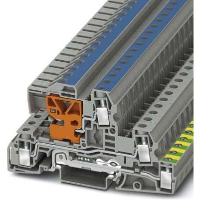 Phoenix Contact - Installations-Etagenklemme Installations-SL-Kl. UTI 6-PE/L/NT 0,2-10qmm, grau