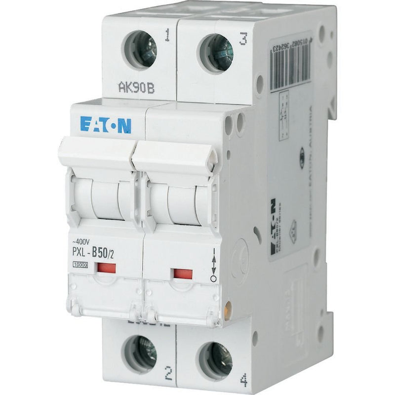Eaton - Leitungsschutzschalter LS-Schalter m.Beschrift. PXL-B50/2 B 50A, 2p