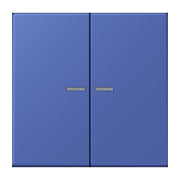 Jung - Abdeckung/Bedienelement für Installationsschalterprogramme Wippe mit Lichtleiter LC 102 KO5 206 bleu outremer 31