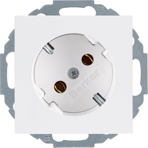 Berker - Steckdose Schuko-Steckdose pws 47271909 45°