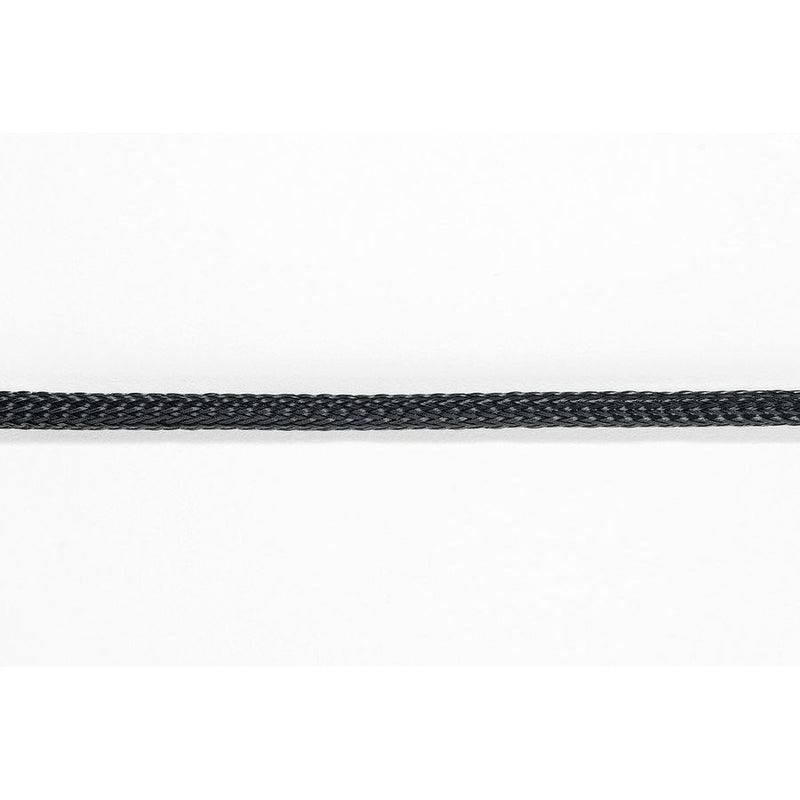 HellermannTyton - Hohlgeflechtschlauch Polyester Geflechtschlauch HEGPL06-PET-BK (400) schwarz − 400 Meter