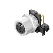 Weidmüller - Rundsteckverbinder, Einbau (PCB) Stecker SAIEW-M12BB-4-FTL M12 − 10 Stück