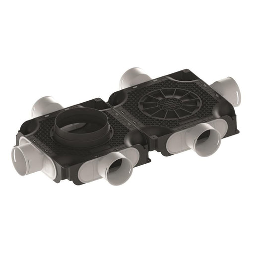 Maico - Luftverteilkasten Luftverteiler doppelt MA-FDV6-90 6 Anschlüsse DN 90