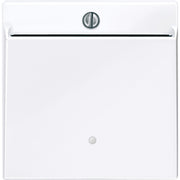 Merten - Abdeckung/Bedienelement für Installationsschalterprogramme Card-Schalter aws/gl 315625 beleuchtbar