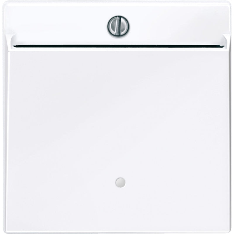Merten - Abdeckung/Bedienelement für Installationsschalterprogramme Card-Schalter aws/gl 315625 beleuchtbar