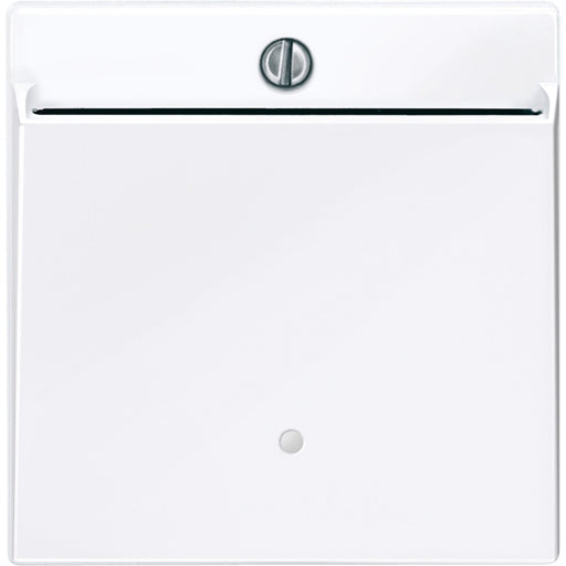 Merten - Abdeckung/Bedienelement für Installationsschalterprogramme Card-Schalter aws/gl 315625 beleuchtbar