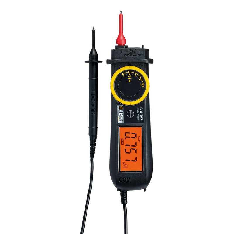 Chauvin Arnoux - Multimeter Digi. Spannungsprüfer C.A 757 mit Stromwandler