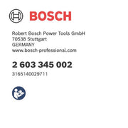 Bosch - Mutter Rundmutter mit 2603345002 Flanschgewinde M 14