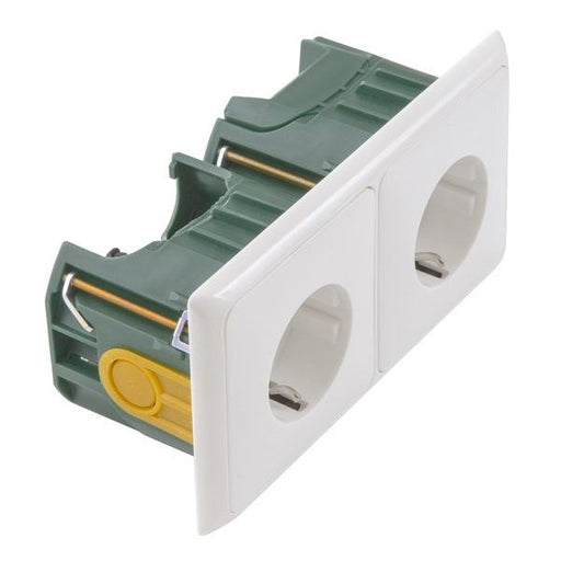 Peha - Schalter-/Steckdosenkombination Socketline Flex H 80.6612/572.02 GEH Geräte-Kombi, rws