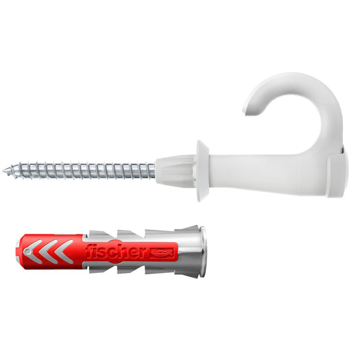 Fischer Deutschl - Allzweckdübel Haken EasyHook DuoPower 557923 6x30mm Round K (6)