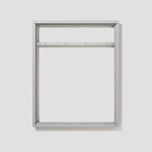 Siedle&Söhne - Montageelement für Türstation Kombirahmen KR 611-5/4-0 SM sil/met