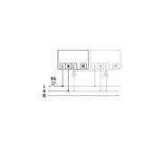 ESYLUX - Decken-/Wandleuchte Automatic-Leuchte AL GARDA WL OP MD BK m. 130Gr BWM
