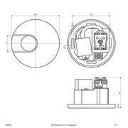 EVN Lichttechnik - Decken-/Wandleuchte LED-Wandeinbauleuchte W200902