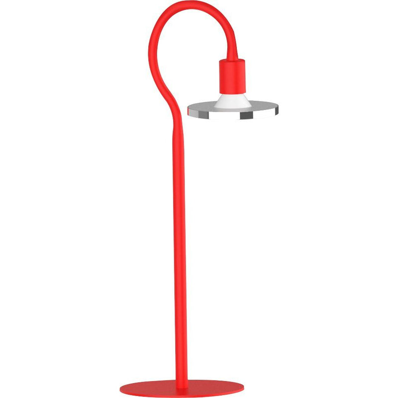 LIGHTME - Tischleuchte LED-Tischleuchte GU10 LM85680 chrom/rot