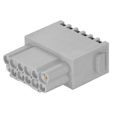 Harting - Kontakteinsatz für Rechtecksteckverbinder Steckverbinder 09140122734 weiblich − 2 Stück
