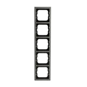 Busch-Jaeger - Abdeckrahmen Rahmen 5-fach 1725-866K pur edelstahl