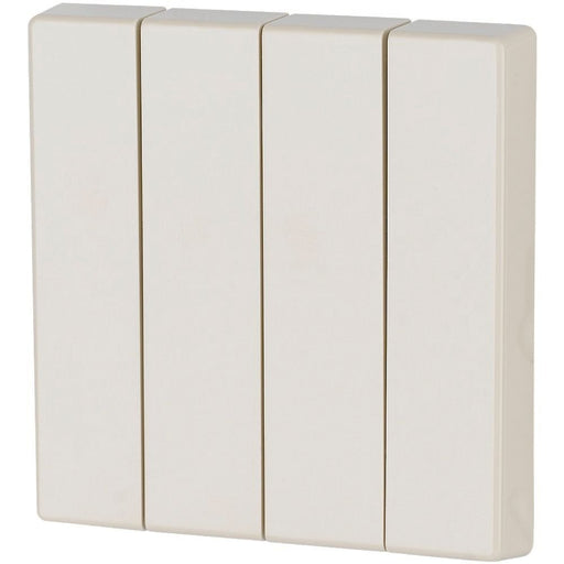 Eaton - Abdeckung/Bedienelement für Installationsschalterprogramme Wippe 4-fach CWIZ-04/32 creme glänzend