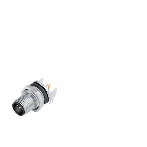 Weidmüller - Rundsteckverbinder, Einbau (PCB) Stecker SAIEWM12S4STLHWPG9 M12 − 15 Stück