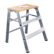 ILLER-LEITER - Stufenleiter Montagetritt, einseitig 57703 3 Stufen
