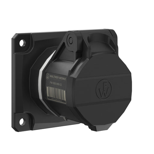 Walther Werke - CEE-Anbausteckdose (IEC 60309) CEE NEO Anbaudose FW410301SA gerade 1 6A 3P 1h