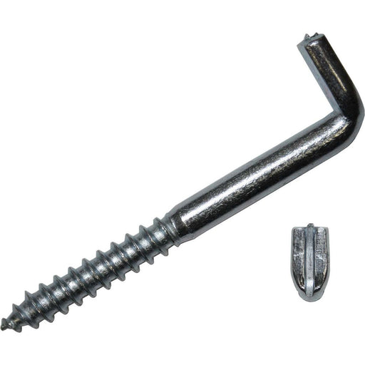 Dresselhaus - Schraubhaken 4202/001/74 4,4x40 ger., m. Schlitz, zn − 100 Stück