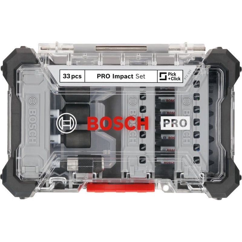 Bosch - Bit-Set PRO Impact Schrauberbit 2608521U76VE(33) Set, 33-tlg. − 3 Packung