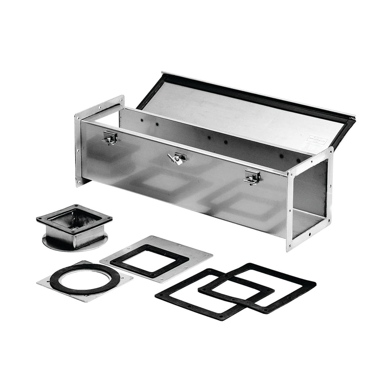 nVent Hoffman - Kabelführung für Gehäuse/Schränke Gerader Abschnitt, 12 Zoll F66W12SS