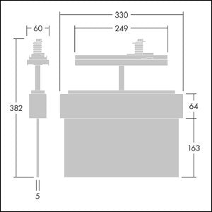Thorn - Sicherheitsleuchte LED-Rettungszeichenleuchte VOYAGER BL #96637618 weiß