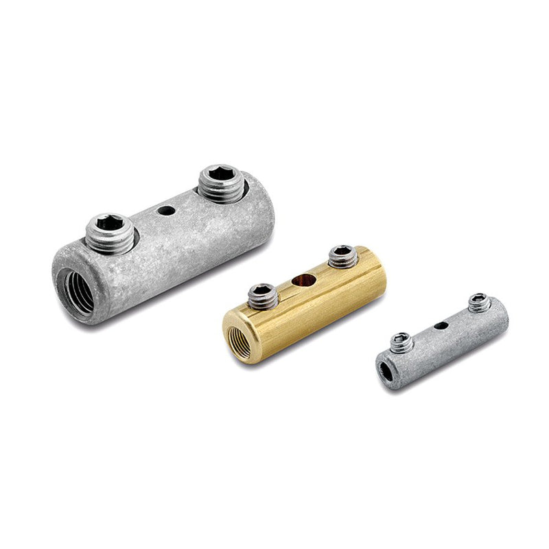 HellermannTyton - Verbinder zum Schrauben Schraubverbinder Connector 2515-ST-ML verzinnt 25 - 150mm2