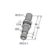 Turck - Induktiver Abstandssensor Sensor BI3M12IOLU69X2H1141 induktiv