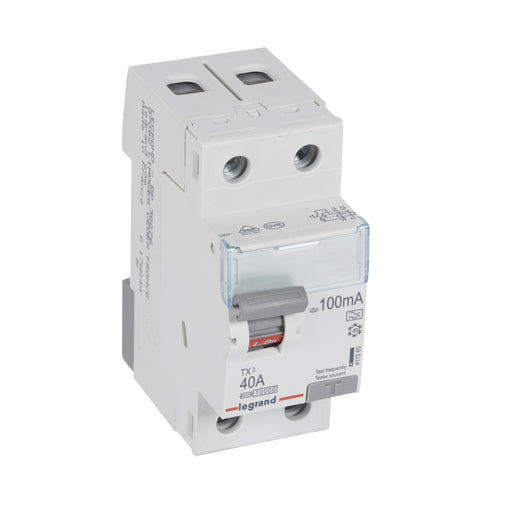 Legrand - Fehlerstrom-Schutzschalter Fehlerstromschutzschalter Legrand 411565 40A,2pol100mA,230VAC