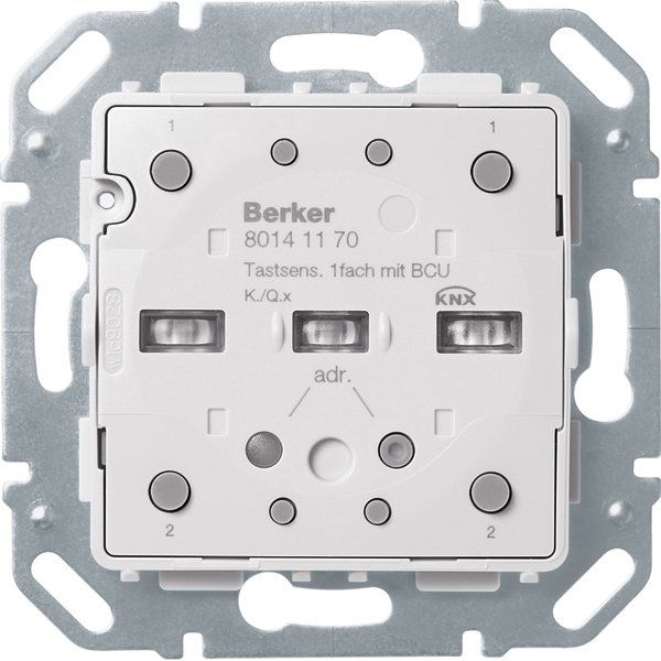 Berker - Bussystem-Tastsensor Tastsensor-Modul 1f. 80141170 m.BCU KNX