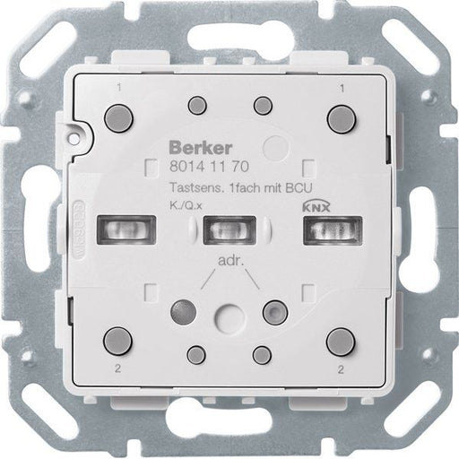 Berker - Bussystem-Tastsensor Tastsensor-Modul 1f. 80141170 m.BCU KNX