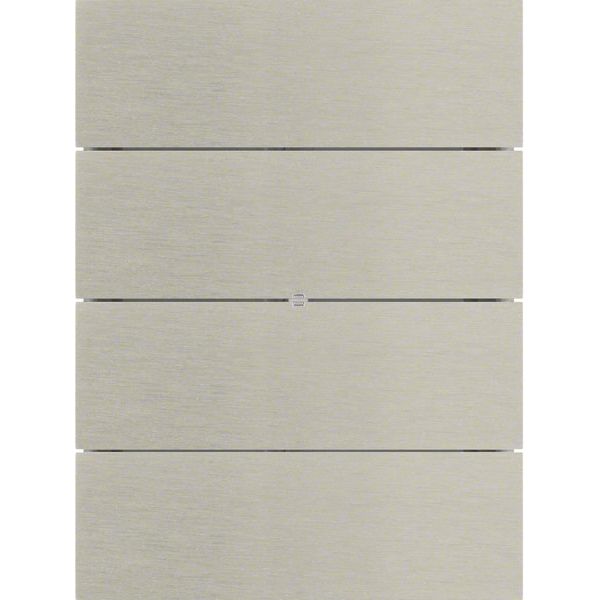 Berker - Bussystem-Tastsensor Tastsensor 4fach Standard 75164093 Edelstahl Rostfrei