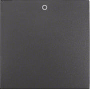 Berker - Abdeckung/Bedienelement für Installationsschalterprogramme Wippe anth matt 16221606 mit Aufdruck 0