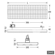 LTS Licht&Leuchten - Decken-/Wandleuchte LED-Stromschienenleuchte LUZ-T32 110.830.ASsi 830, si