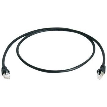 Telegärtner - Patchkabel Kupfer Patchkabel S/FTP 6A 100009134 sw 15,0m − 1 Stück