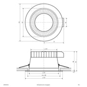 EVN Lichttechnik - Decken-/Wandleuchte LED-Deckeneuchte DSR54180125 CCT Switch, ML