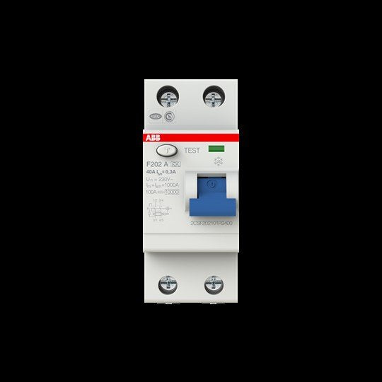 ABB Stotz S&J - Fehlerstrom-Schutzschalter FI-Schutzschalter F202A-40/0,3 pro M Compact