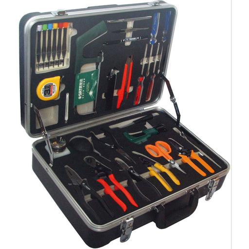 Fumo - Spezialwerkzeug für Kommunikationstechnik Werkzeugkoffer Spleiß/Serv LL-TOOL-6300N Professionell