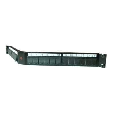 Aginode - Patchpanel Kupfer Patch-Panel Festein.abgew. N521.671 leer Clip-On f.24Psw