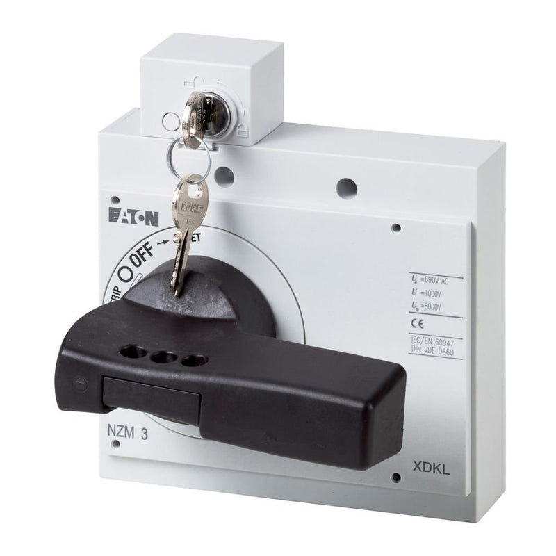 Eaton - Handgriff für Schaltgeräte Drehgriff NZM3-XDKL + Schlüsselverrieg