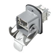 Weidmüller - Modularer Steckverbinder RJ45 Set werkzeuglos IE-BS-V05M-RJ45-FJ-A Kupplung − 10 Stück